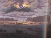 Caspar David Friedrich The Baltic sea in the Moonlight (mk10) china oil painting reproduction